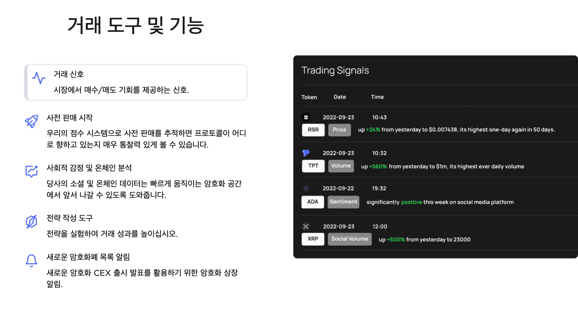 대시2트레이드, 자동화 거래